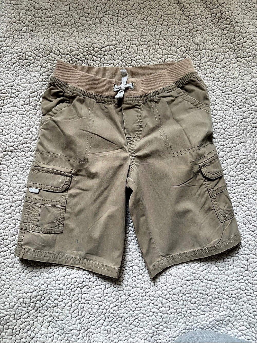 Cherokee Boys 5T Cargo Shorts Brown